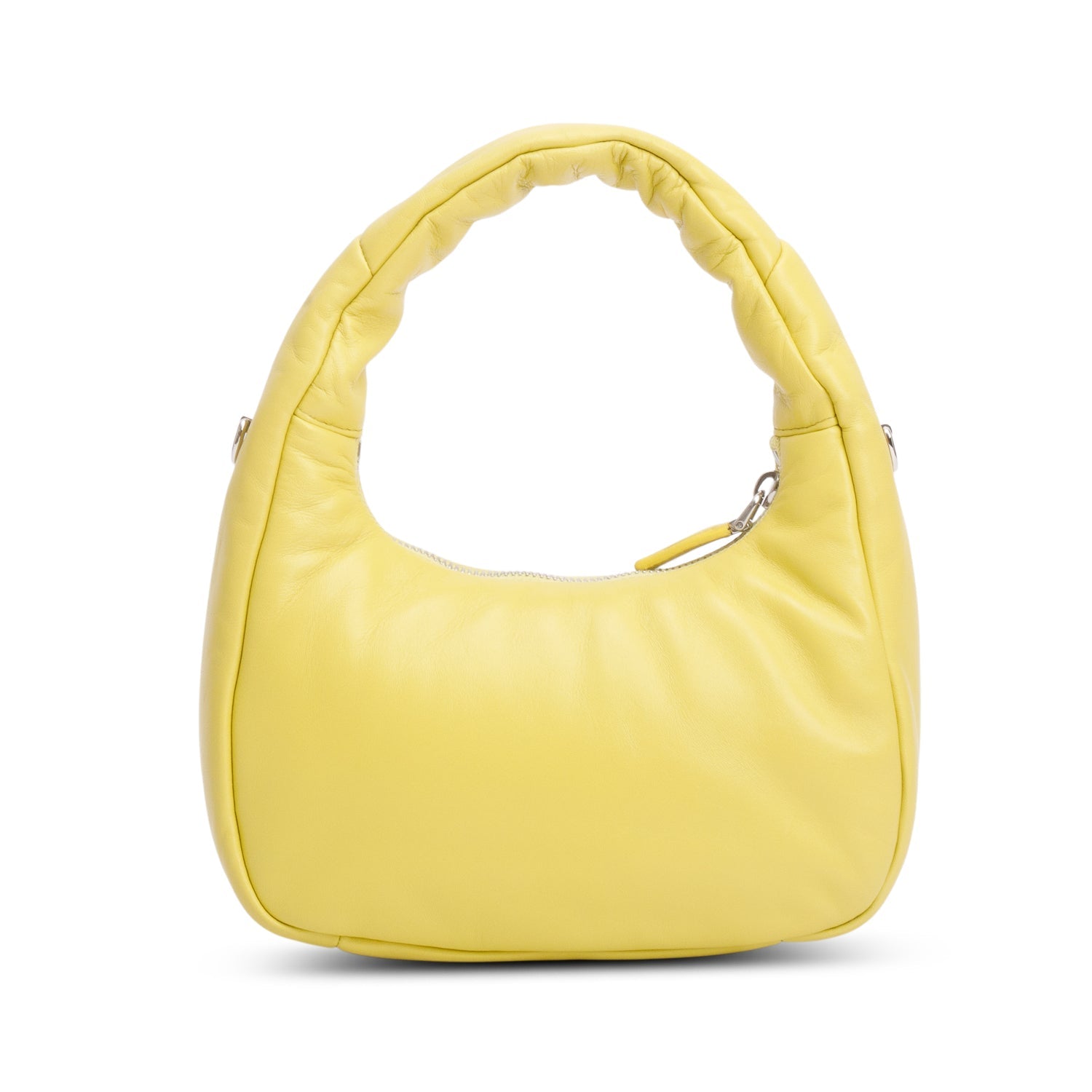 Prada Yellow Nappa Soft Padded Mini Bag