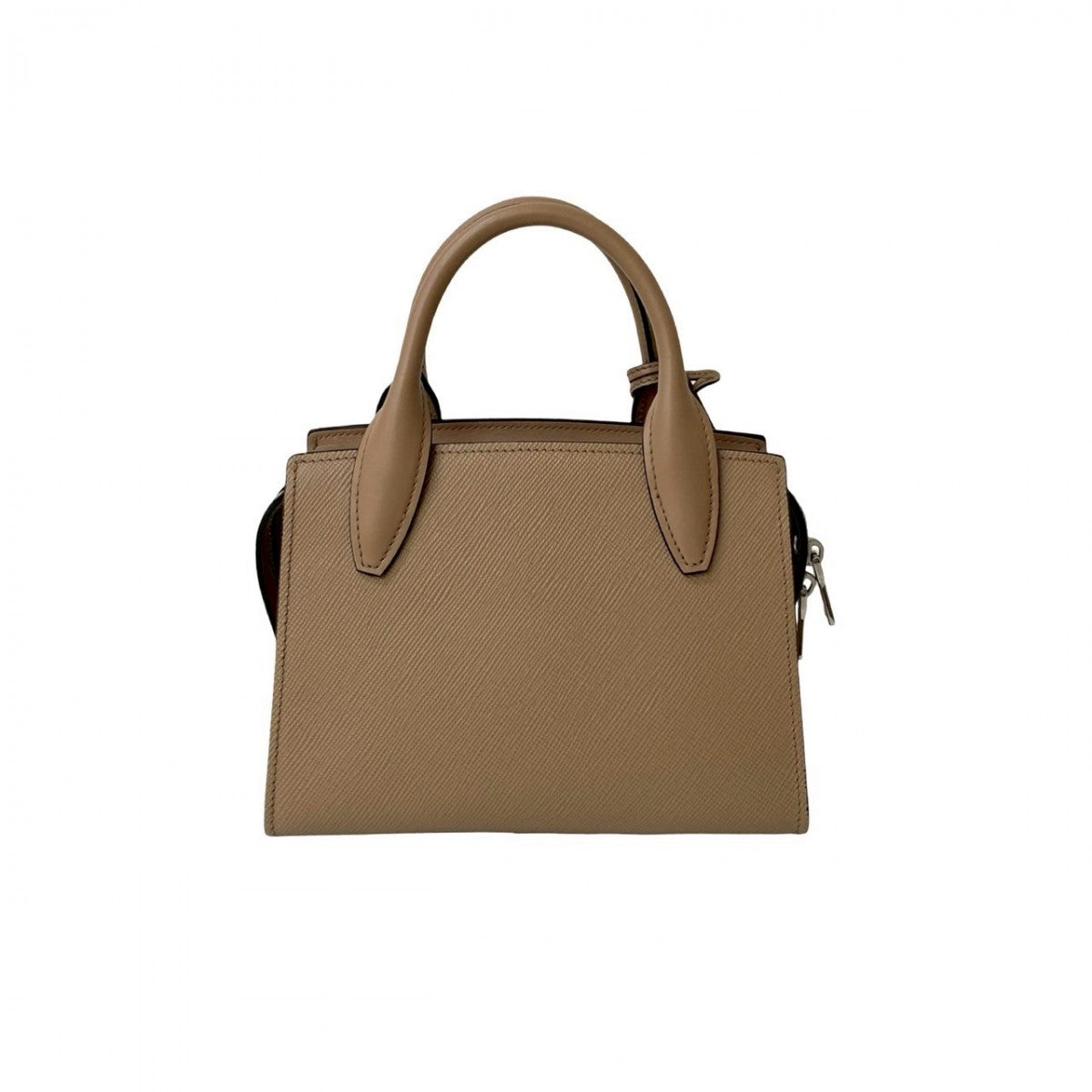 PRADA Shoulder Bag leather beige Kristen