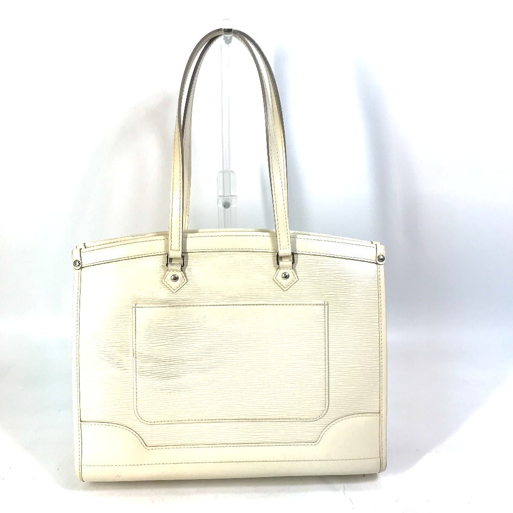 LOUIS VUITTON Shoulder Bag Epi Leather white Epi Madeleine GM Women