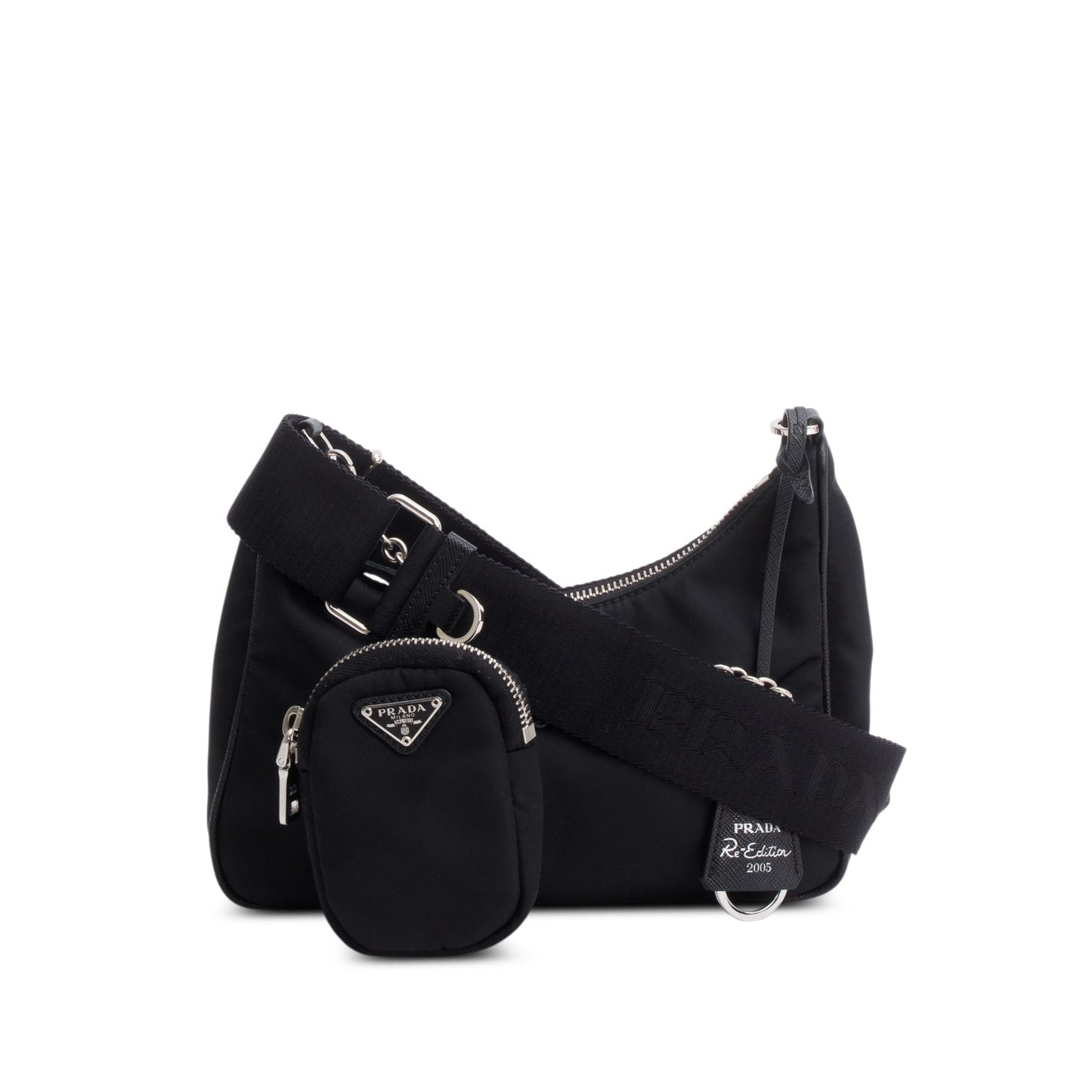 Prada Black Re-Edition 2005 Re-Nylon Bag