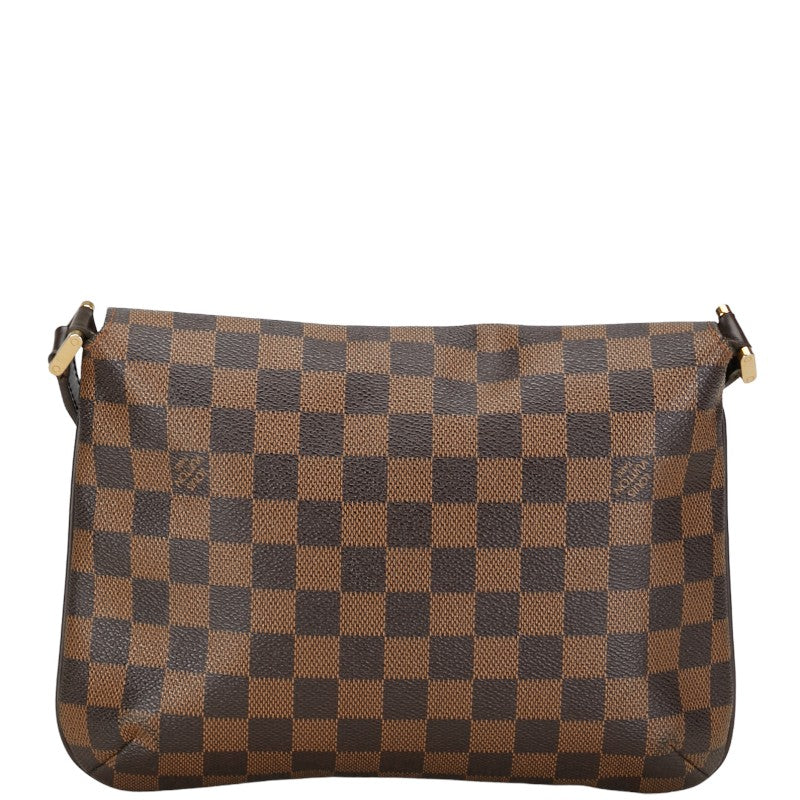 Louis Vuitton Damier Musette Tango Longsher Shoulder Bag N51301 Brown PVC Leather Louis Vuitton