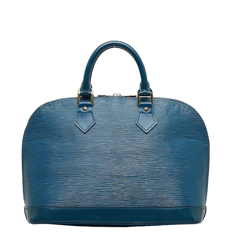 Louis Vuitton Epic Alma Handbag M52145 Trad Blue Leather Louis Vuitton