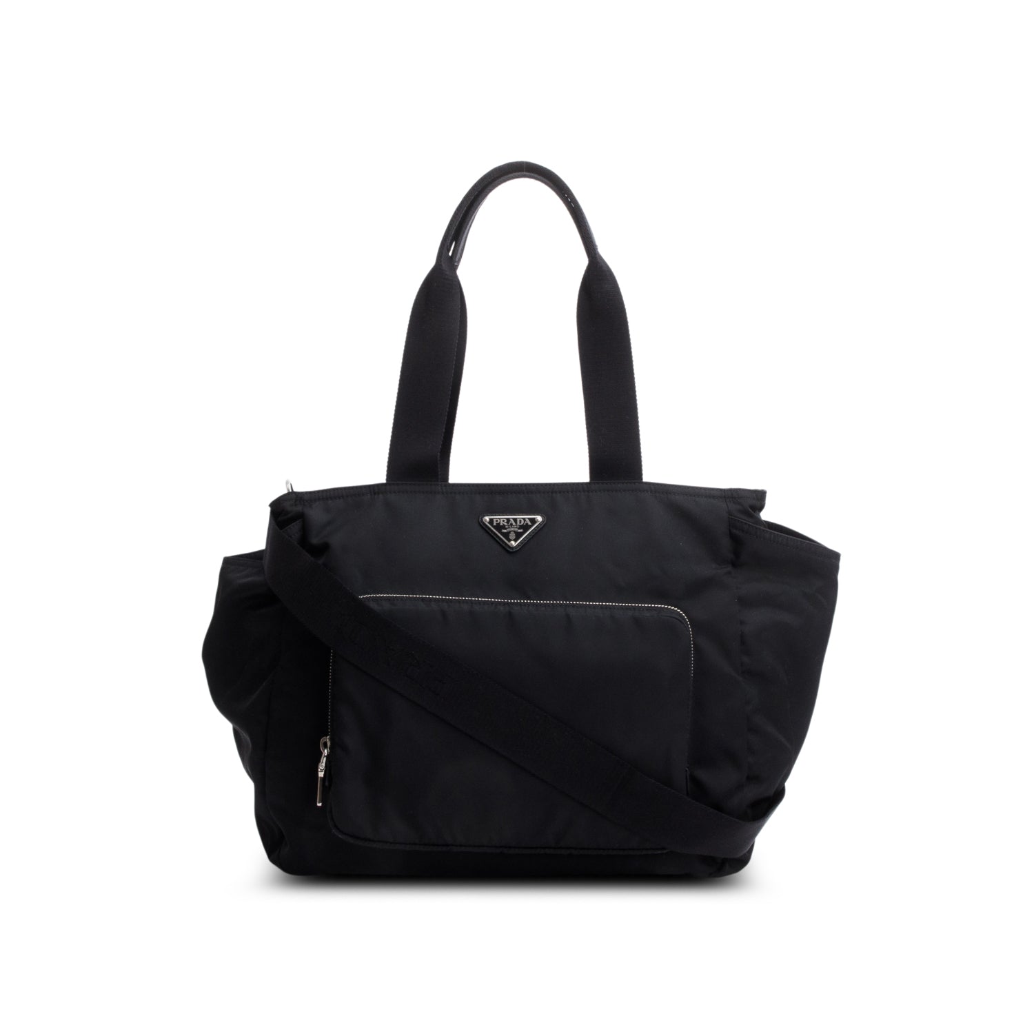Prada Black Tessuto Nylon Diaper Bag