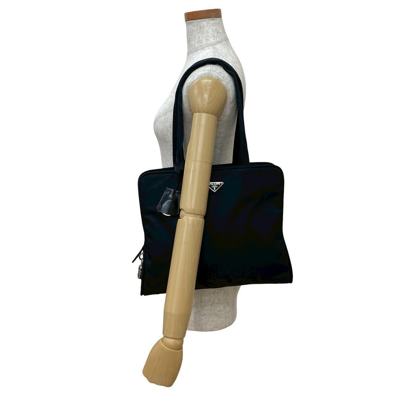 PRADA Tote Bag Nylon black - Style 2