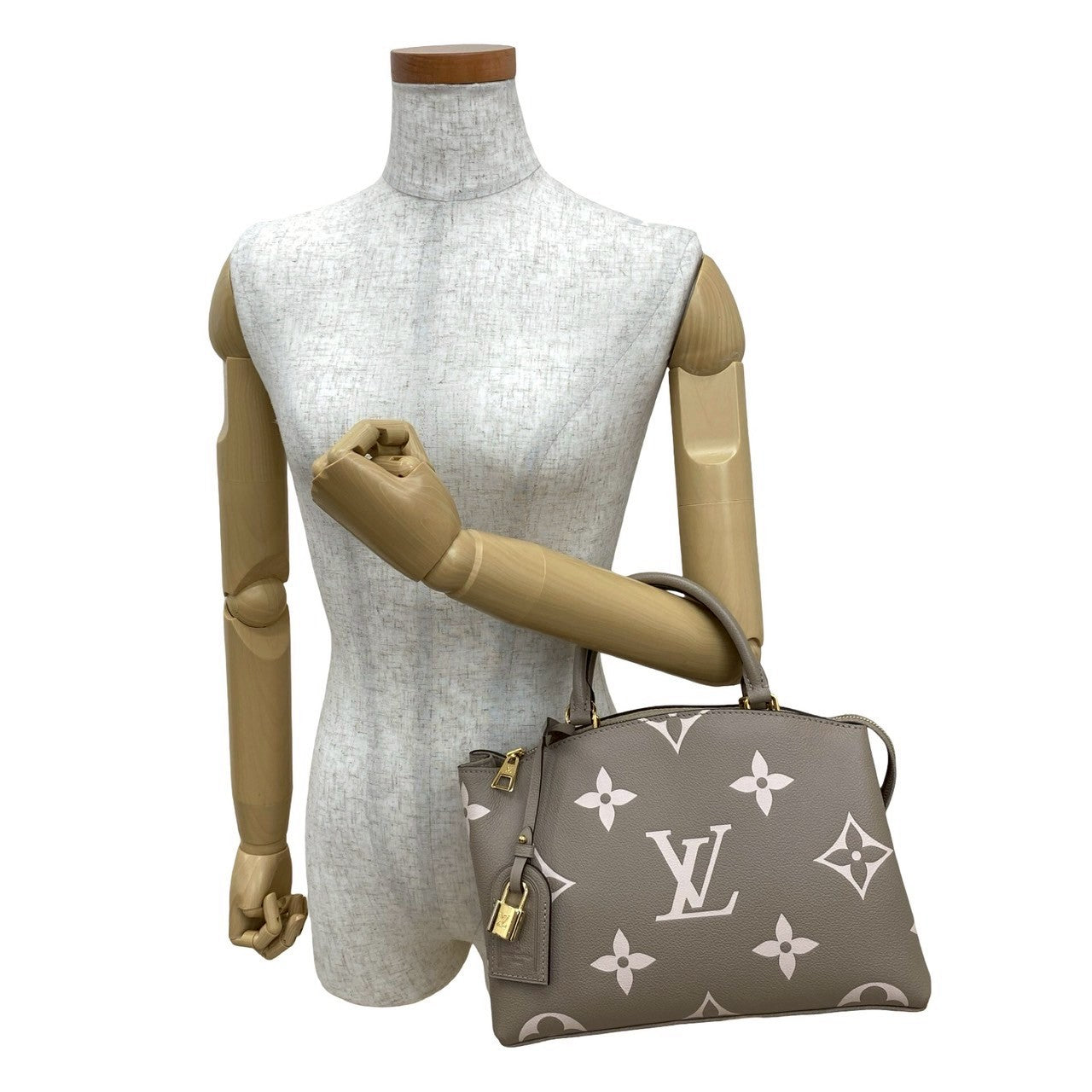 LOUIS VUITTON Handbag Monogram Ann Platt beige Monogram Ann Platt Petit Palais PM