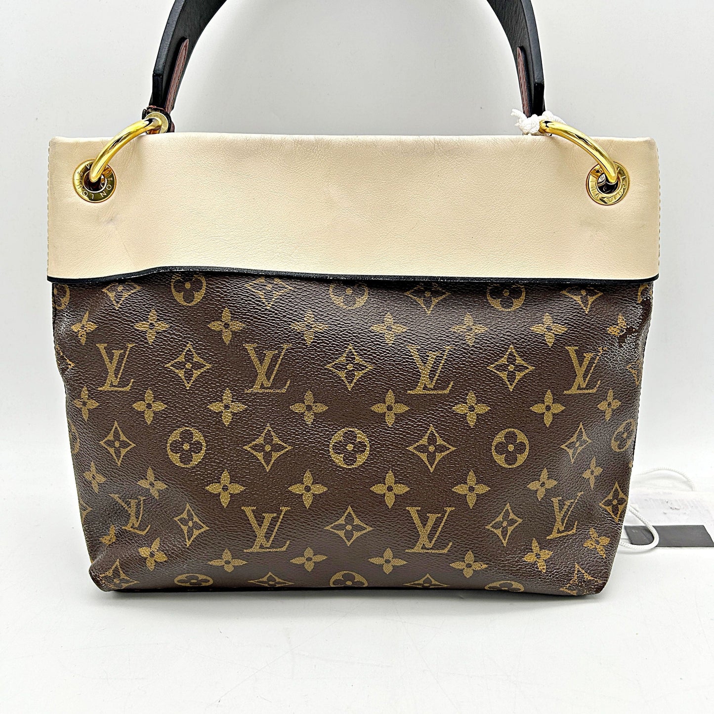 LOUIS VUITTON Monogram Tuileries Besace Creme LA32388