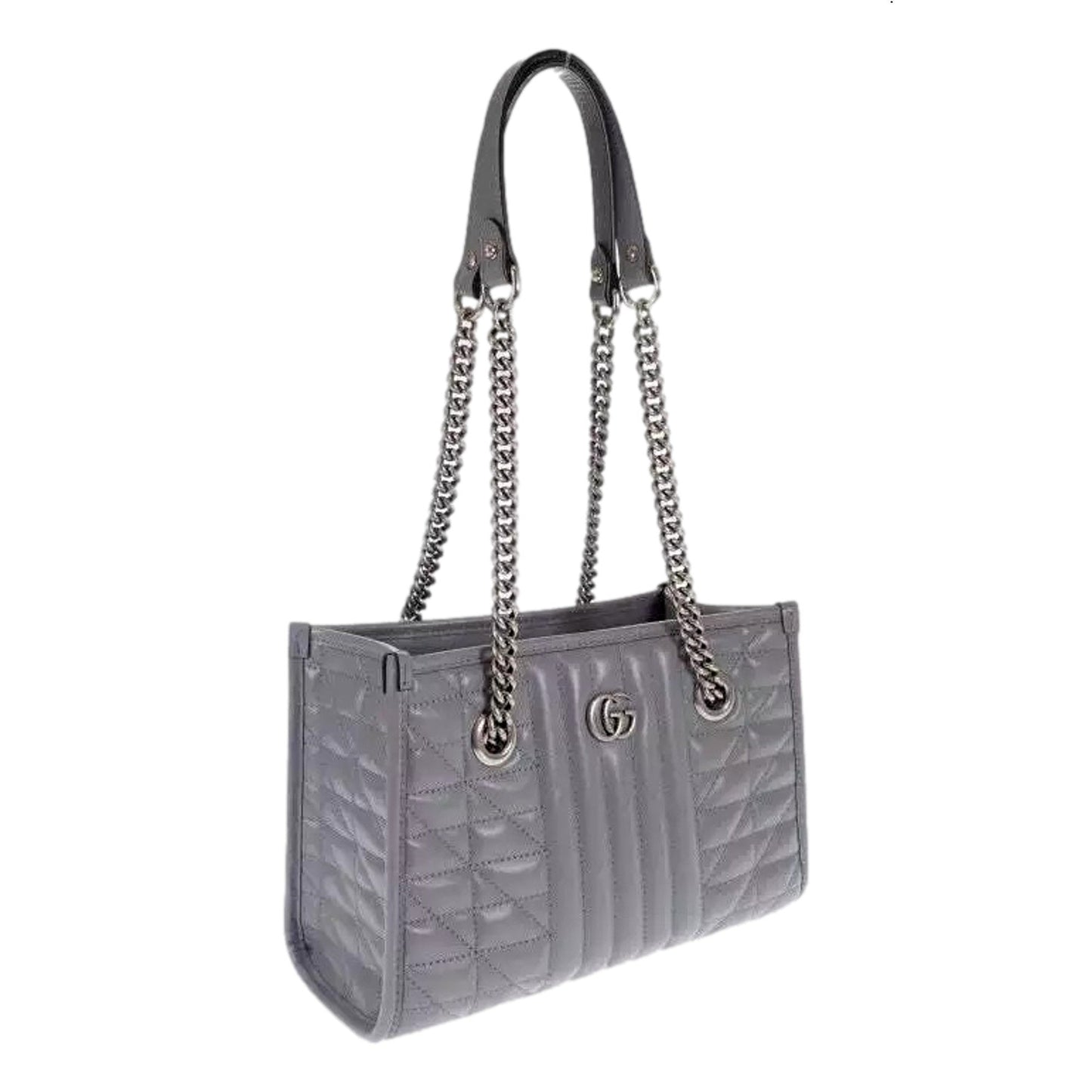 Gucci Lou Quilted Chain Tote