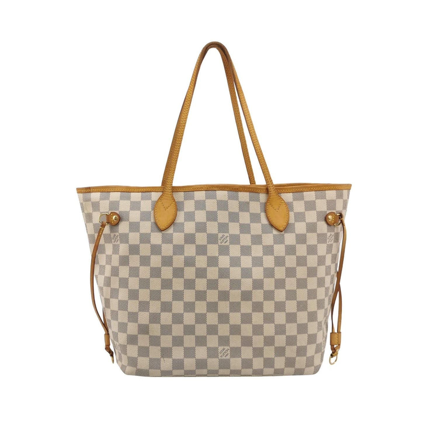 Louis Vuitton Neverfull MM Damier Ebene Canvas Tote Bag 250325781120545