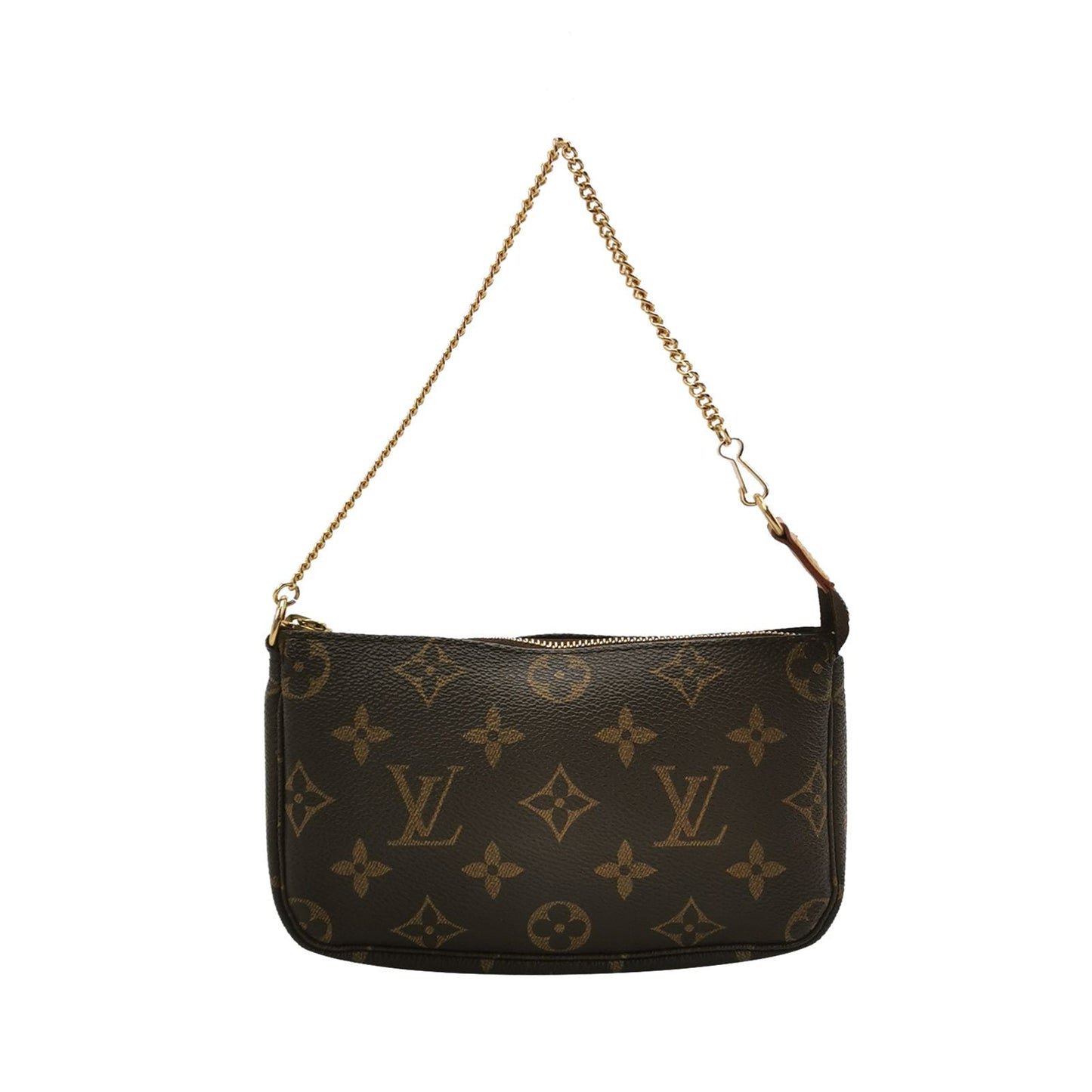 Louis Vuitton Accessories Mahjong Bag Medium Vegetable Tanned Leather Monogram Print Handbag 250502781174997