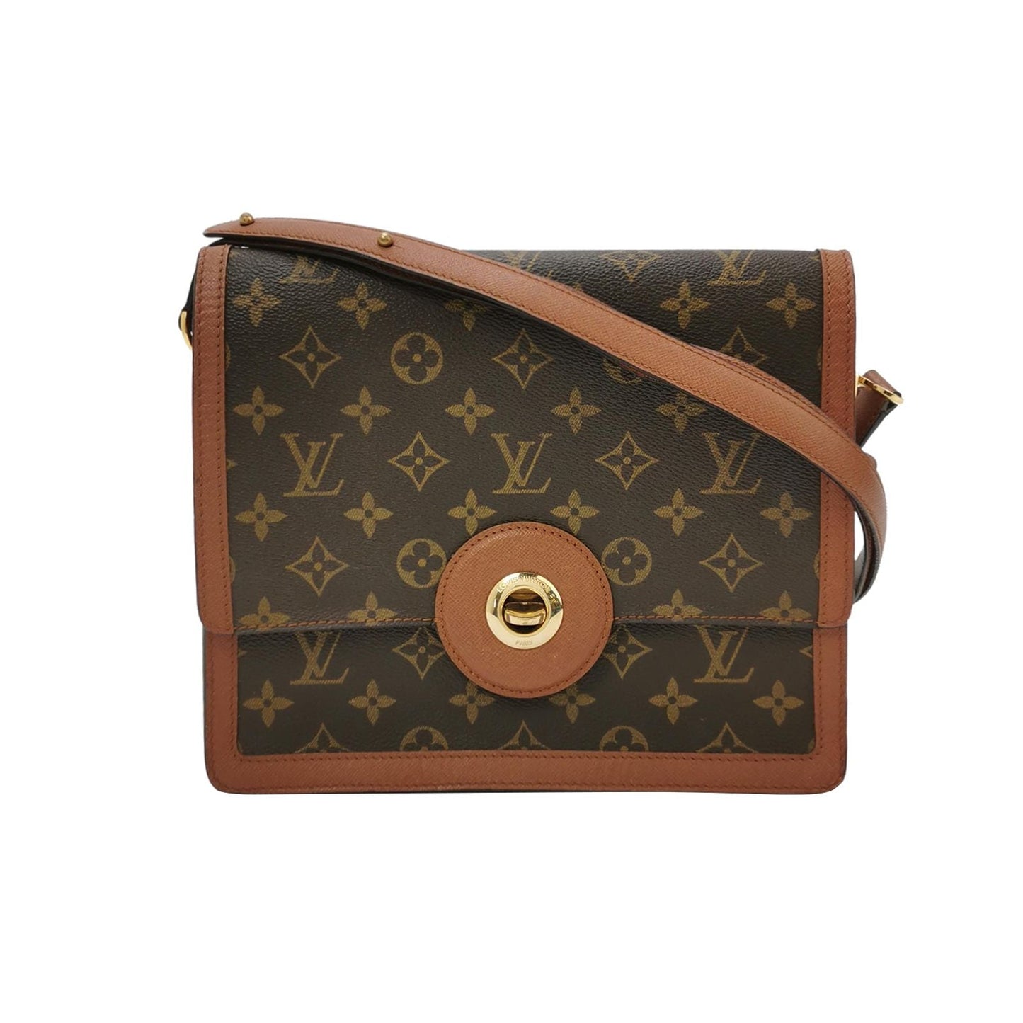 Louis Vuitton Raspail Monogram Print Messenger Shoulder Bag 250515781193702