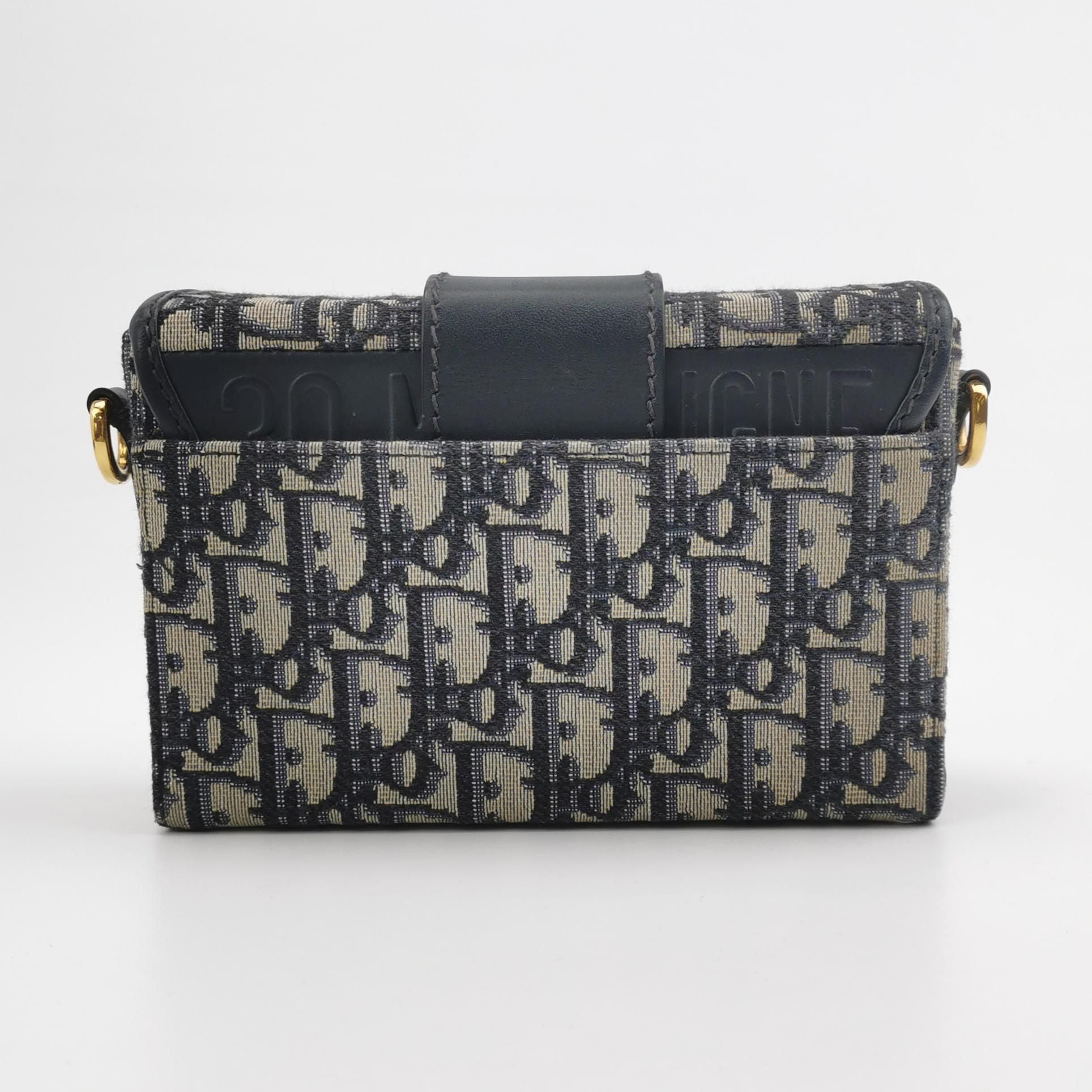 Dior 30Montaigne Mini Bag in Oblique Canvas and Leather 250528781211849