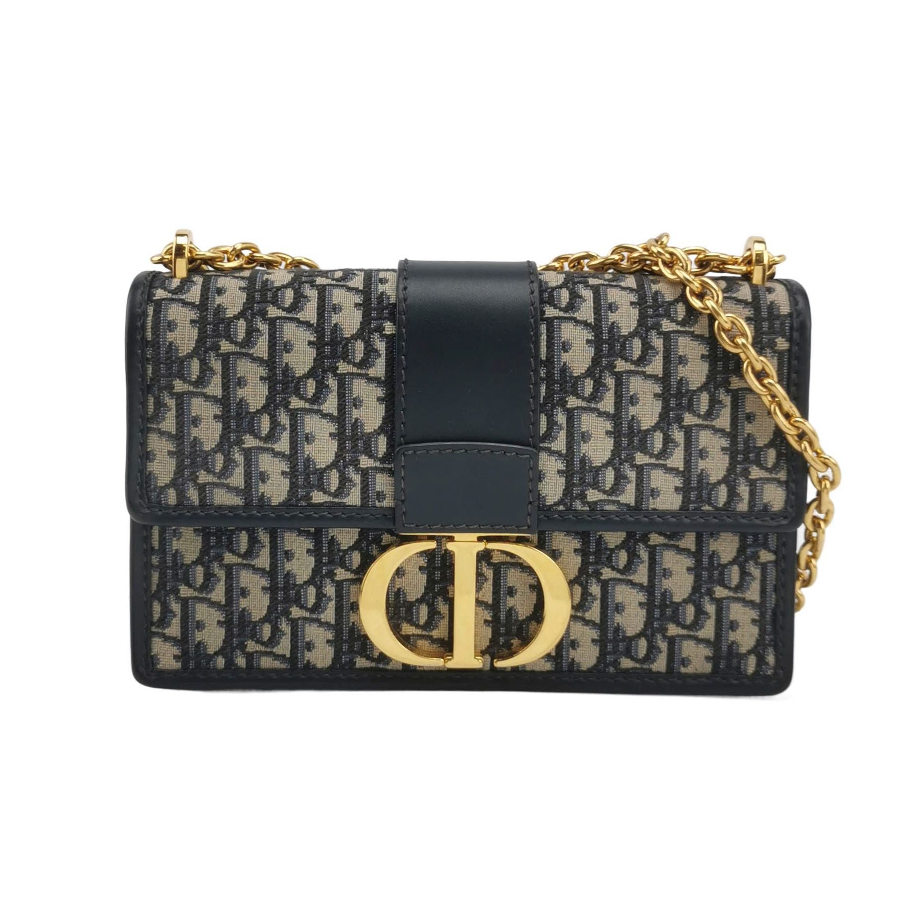 Dior 30Montaigne Medium Bag in Oblique Canvas and Leather 250423781161924