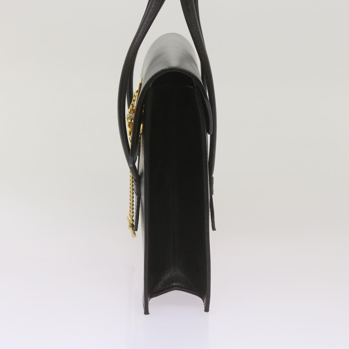 Luxury CELINE Hand Bag Leather Black 68513
