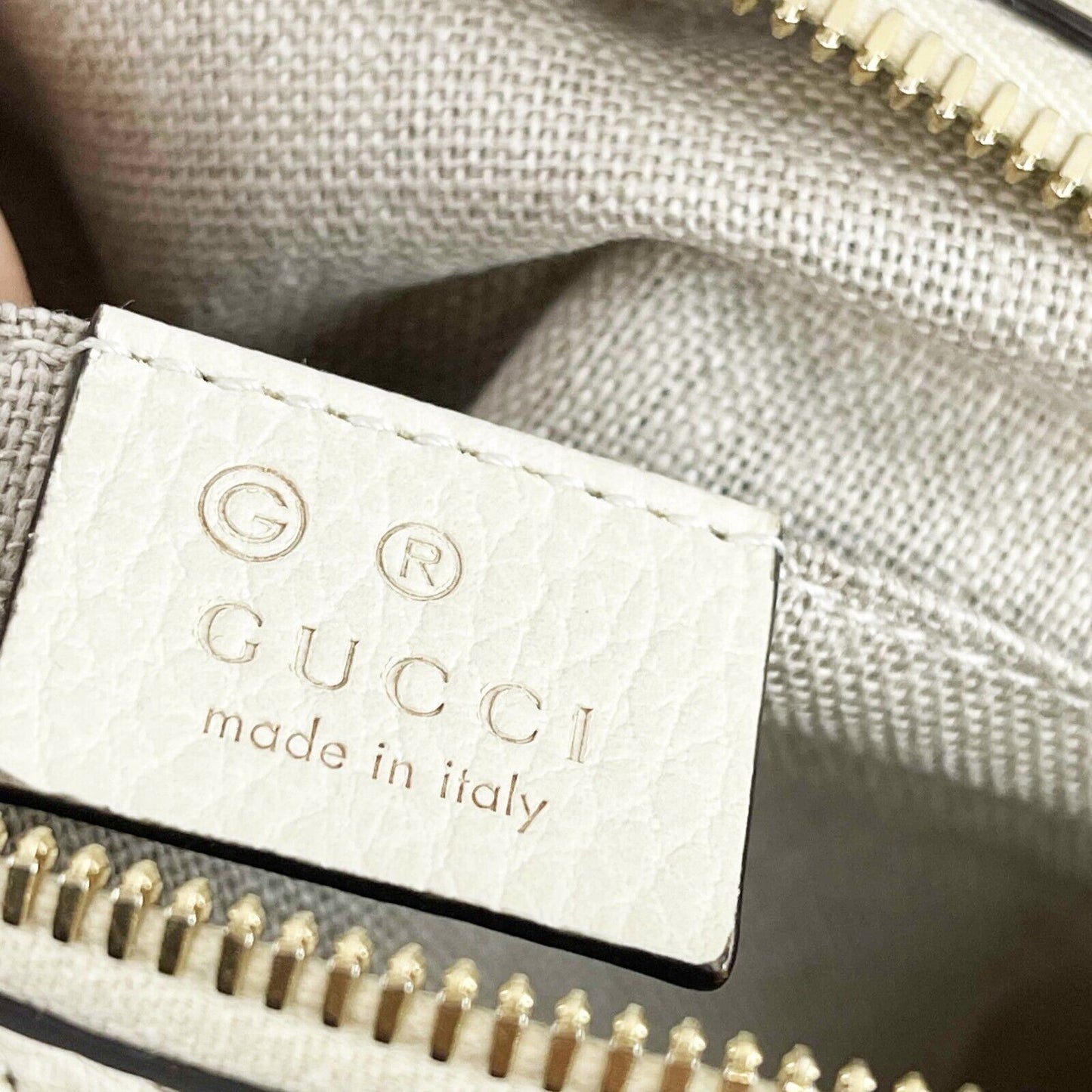 Gucci Leather Canvas Crossbody