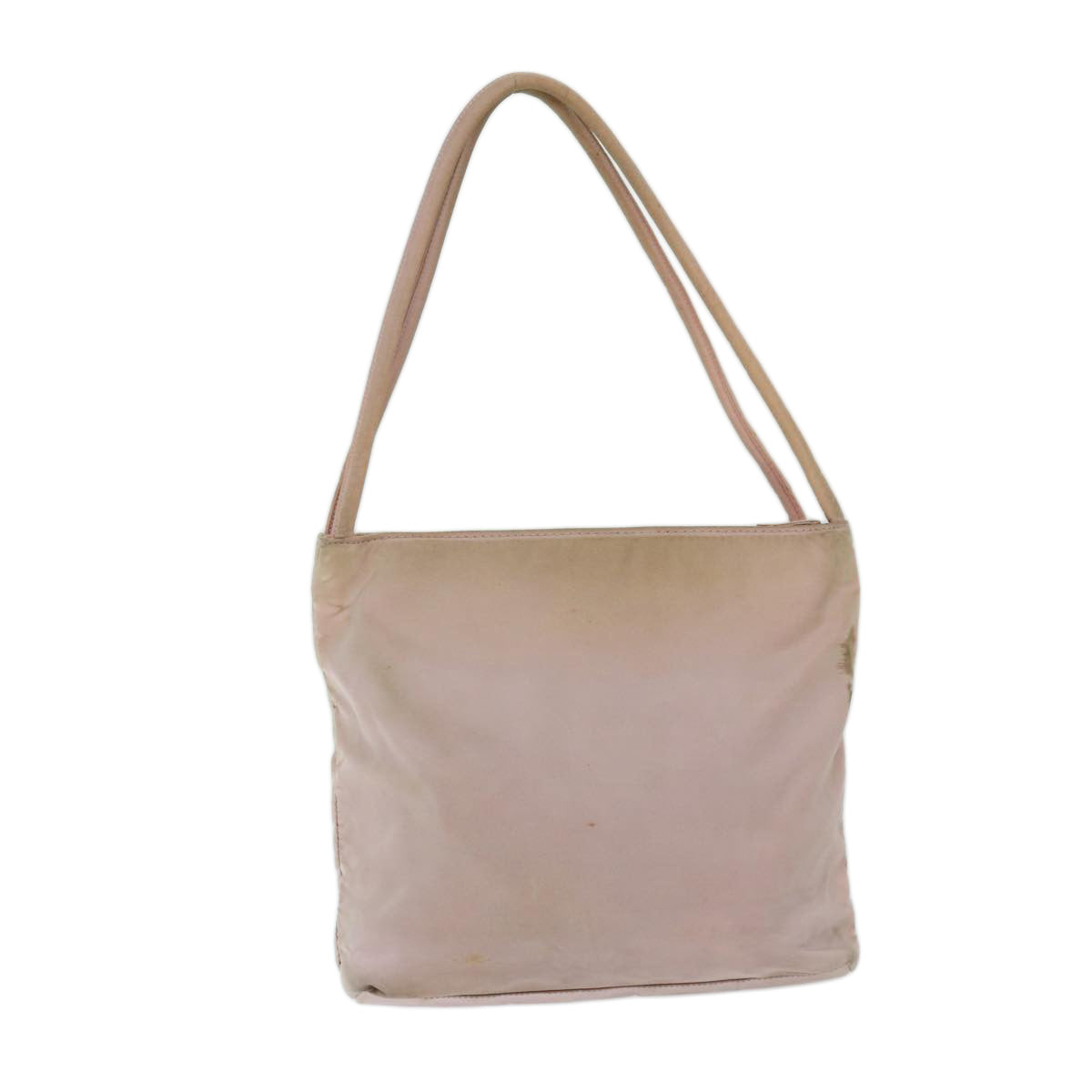 PRADA Hand Bag Nylon Pink Auth 68870