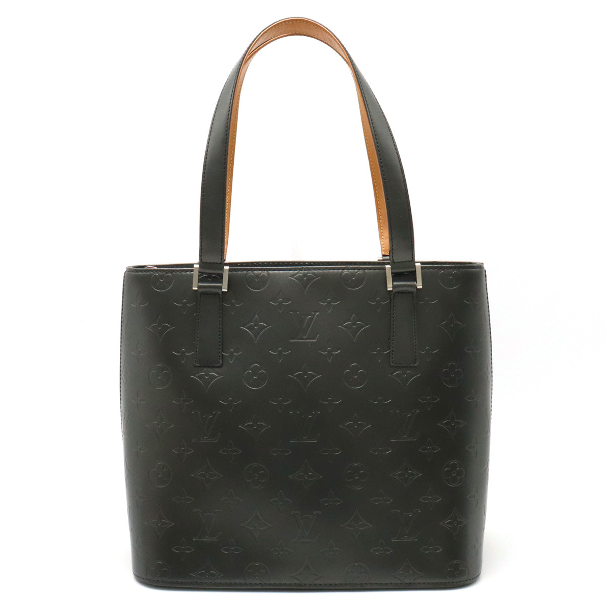 Louis Vuitton Louis Vuitton Monogram Mat Stockton Bag Shoulder Bag Shoulder Leather Noir Black M55112