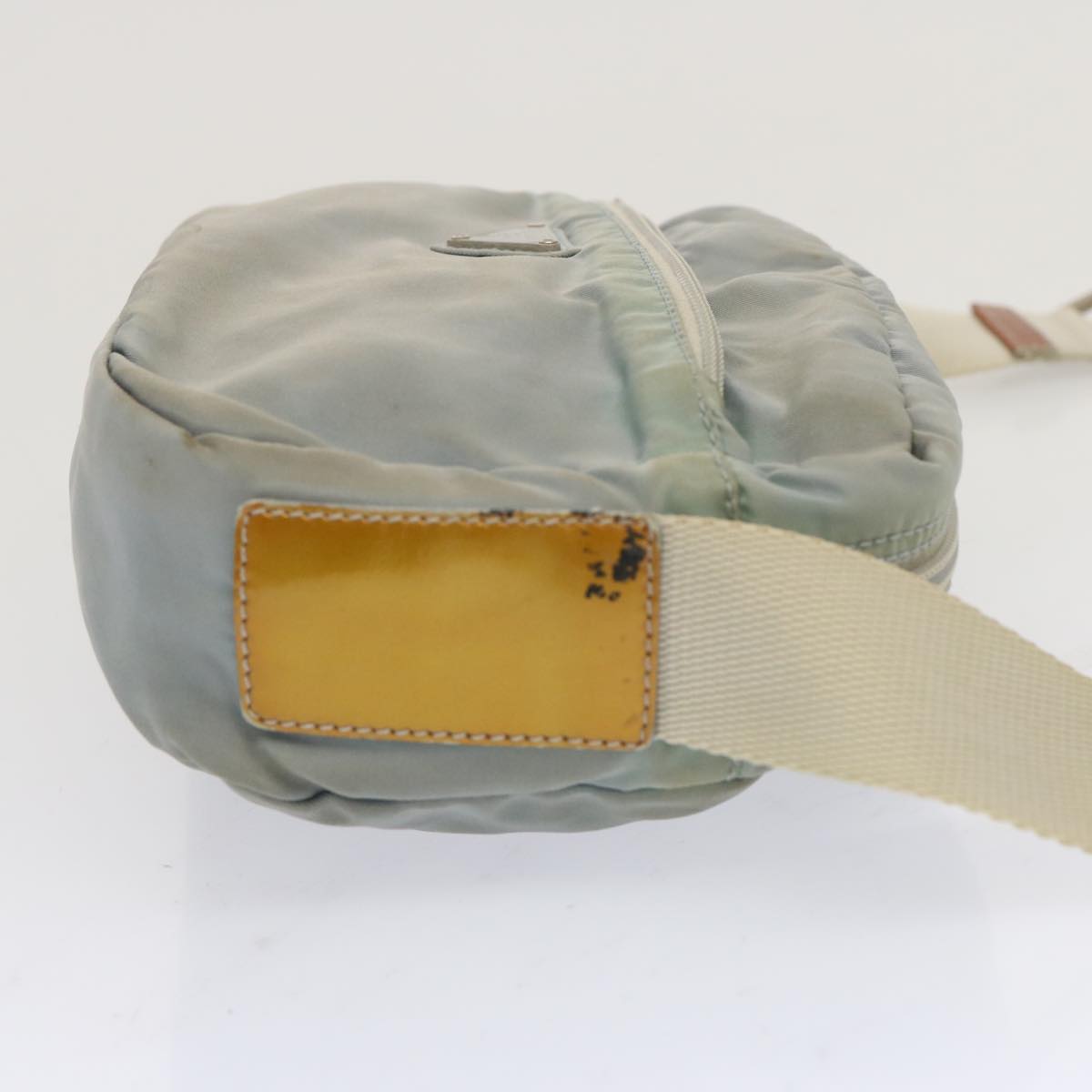 PRADA Shoulder Bag Nylon Light Blue Auth 69234