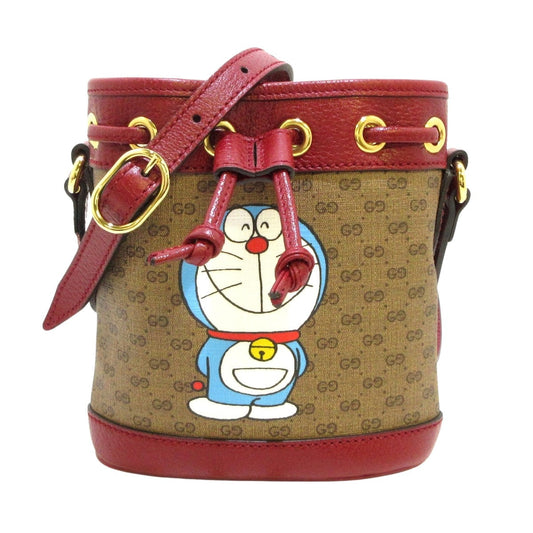 Gucci Lou Canvas Shoulder Bag