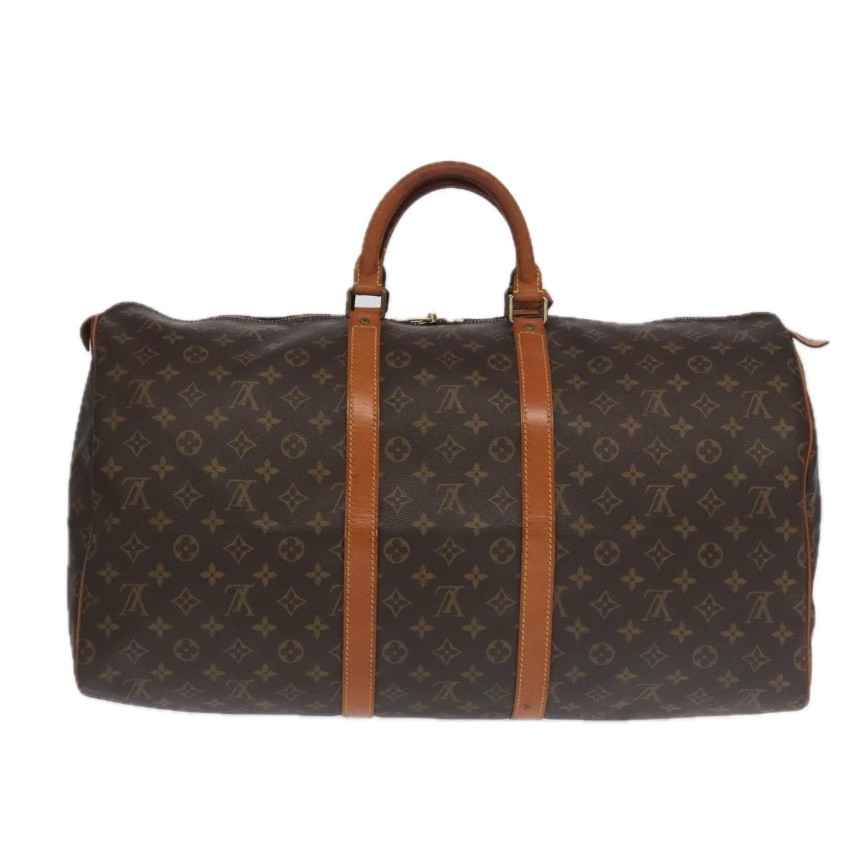 Louis Vuitton Keepall 55 Canvas Travel Bag