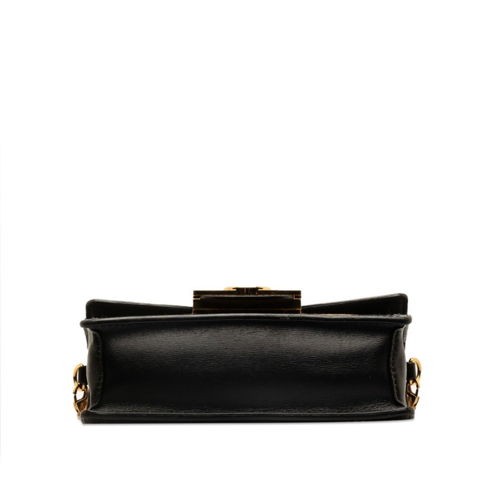 Louis Vuitton Monogram Monogram Noir Leather Shoulder Bag