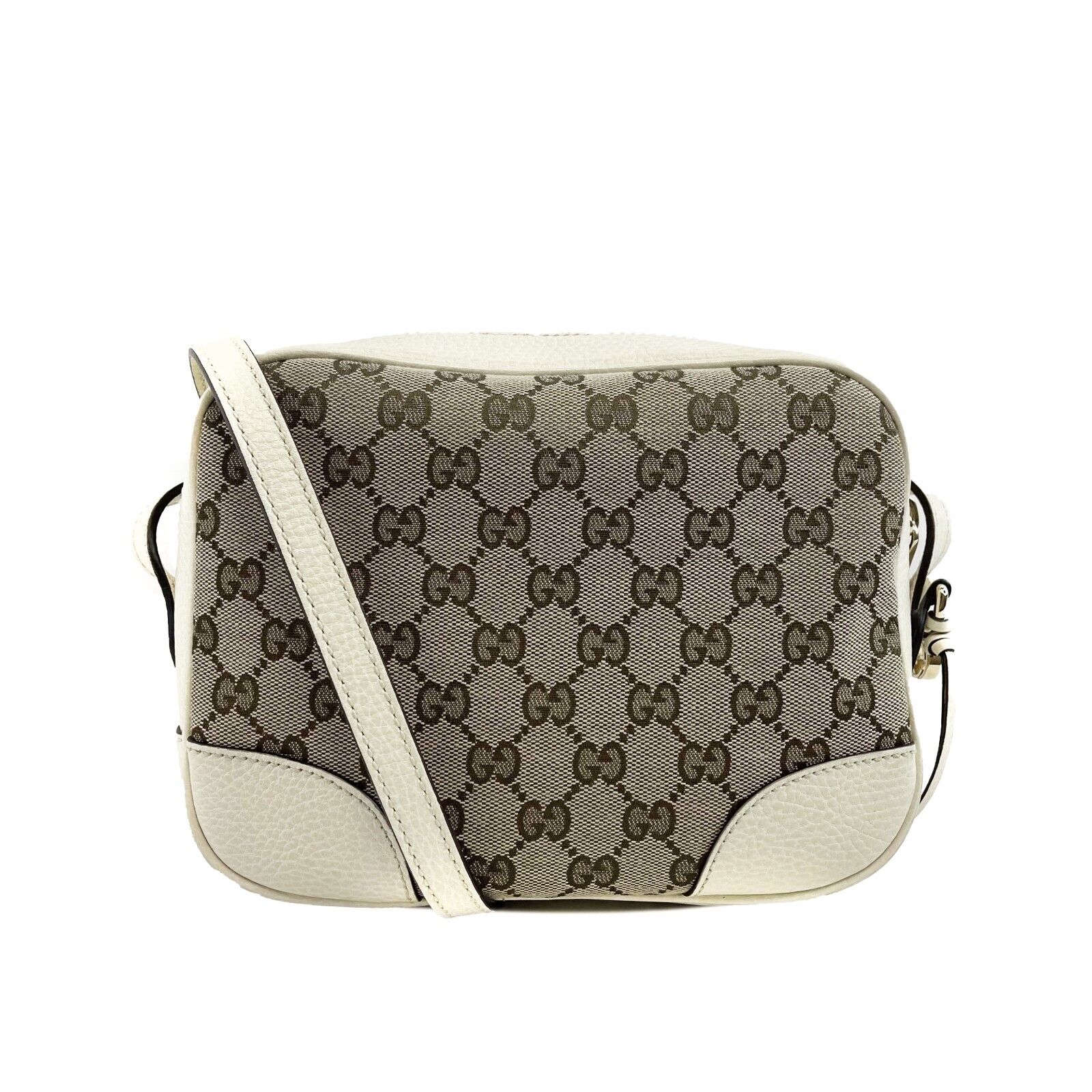 Gucci Leather Canvas Crossbody