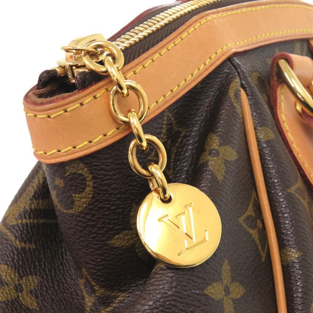 LOUIS VUITTON Handbag M40143 Monogram canvas Brown Monogram Tivoli PM Women