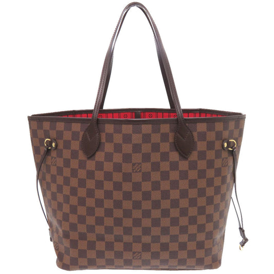 LOUIS VUITTON Tote Bag Damier canvas Brown Damier Neverfull MM