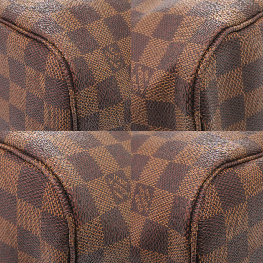 LOUIS VUITTON Tote Bag Damier canvas Brown Damier Neverfull MM