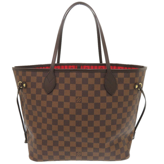 LOUIS VUITTON Tote Bag Damier canvas Brown Damier Neverfull MM Women