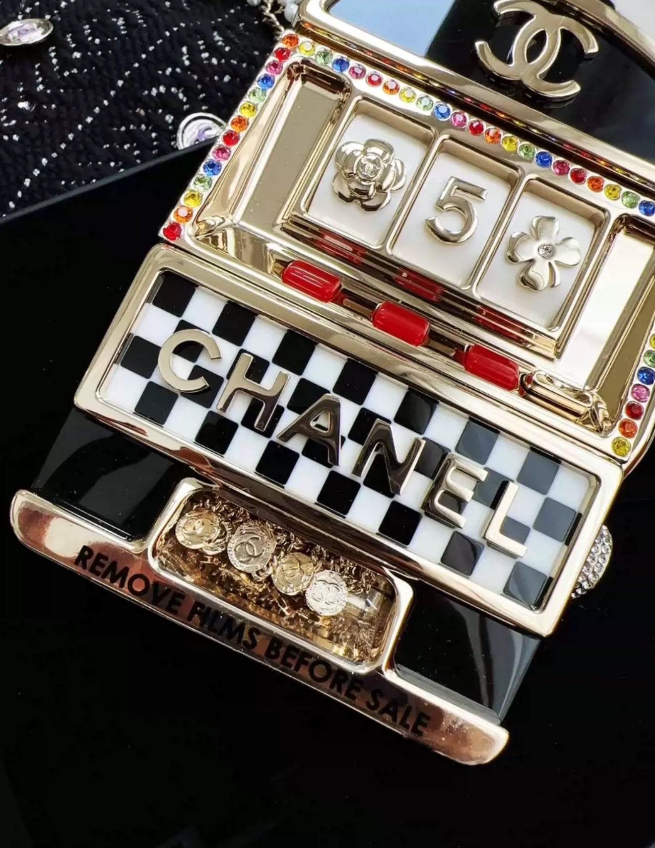 Chanel 23C Monaco Slot Machine Casino MinaudiÃ¨re Evening Clutch Bag