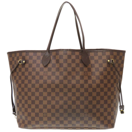 LOUIS VUITTON Tote Bag Damier canvas Brown Damier Neverfull GM Women
