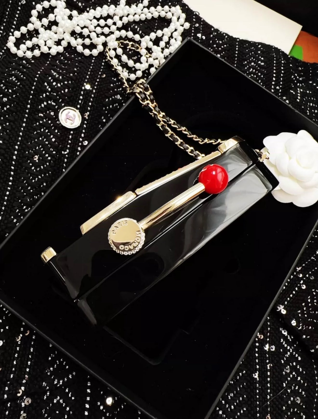 Chanel 23C Monaco Slot Machine Casino MinaudiÃ¨re Evening Clutch Bag