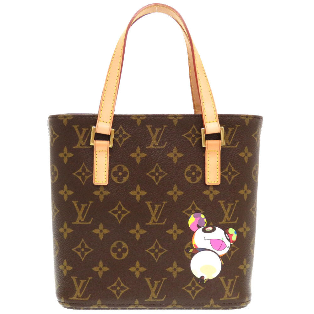 LOUIS VUITTON Handbag Monogram canvas Brown Monogram panda Vavan PM Takashi Murakami Limited