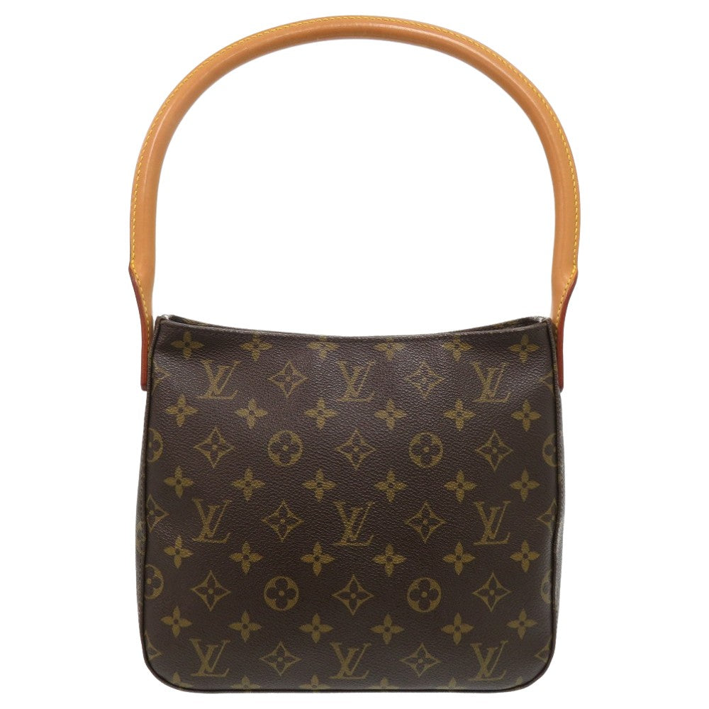 LOUIS VUITTON Shoulder Bag Monogram canvas Brown Monogram LoopingMM Women