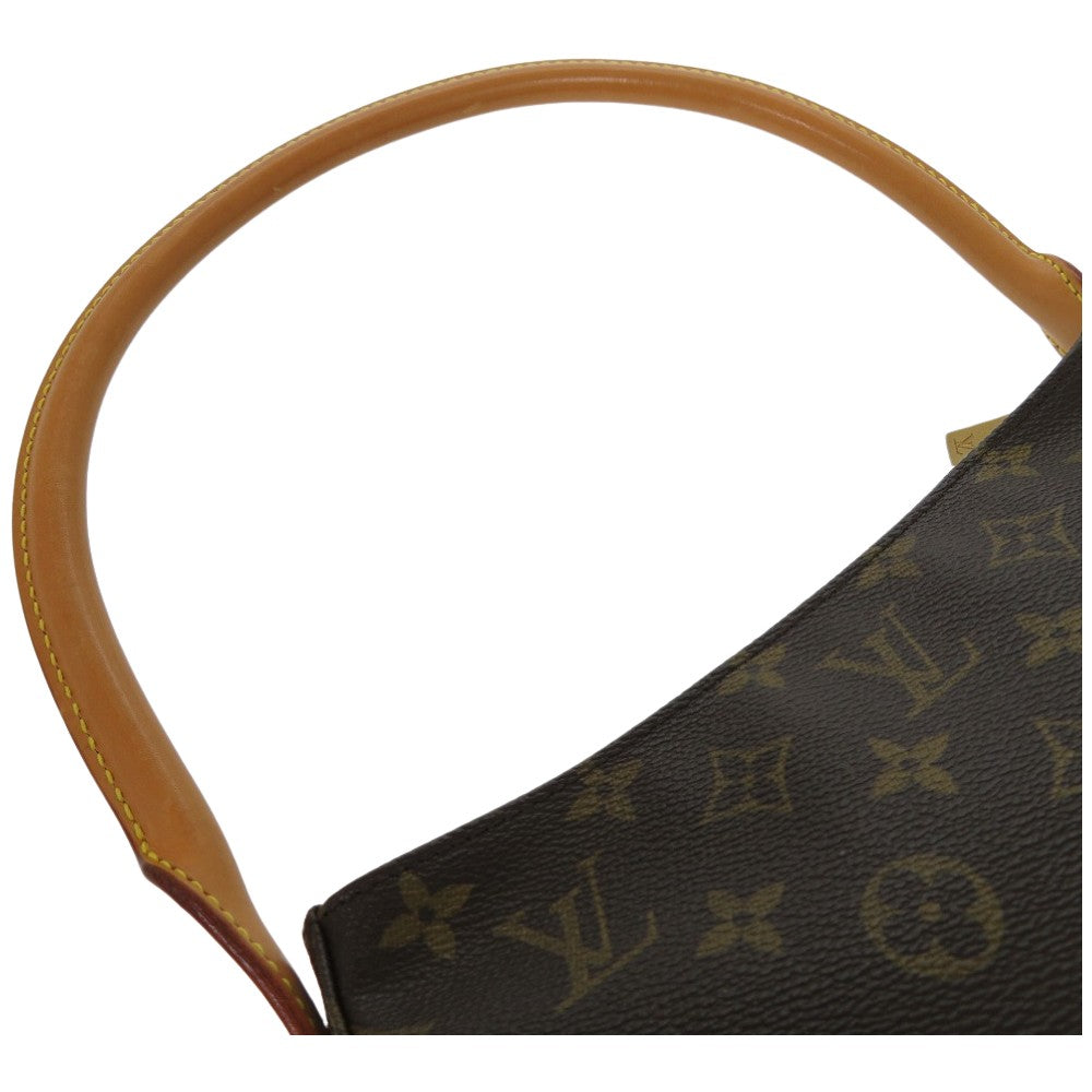 LOUIS VUITTON Shoulder Bag Monogram canvas Brown Monogram LoopingMM Women