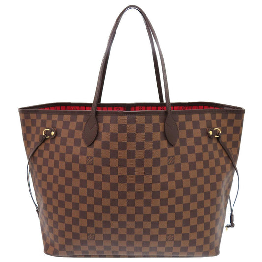 LOUIS VUITTON Tote Bag Damier canvas Brown Damier Ebene Neverfull GM