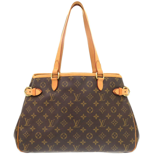 LOUIS VUITTON Tote Bag Monogram canvas Brown Monogram Batignolles Horizontal Women