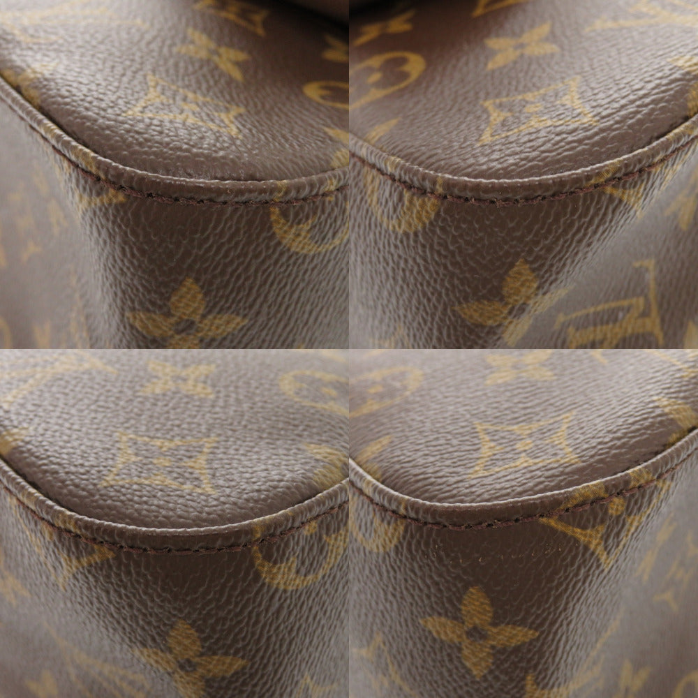 LOUIS VUITTON Handbag Monogram canvas Brown Monogram Mini Looping