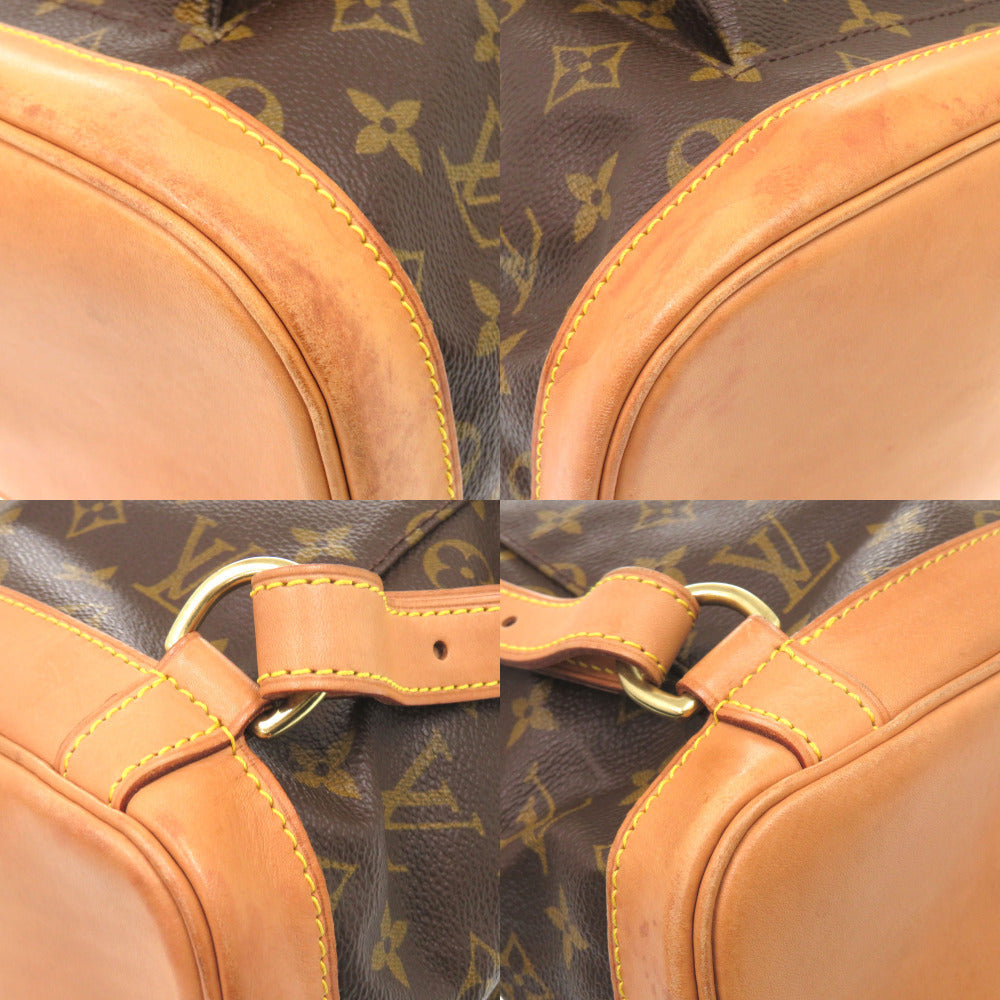 LOUIS VUITTON Backpack Monogram canvas Brown Monogram MontsourisGM