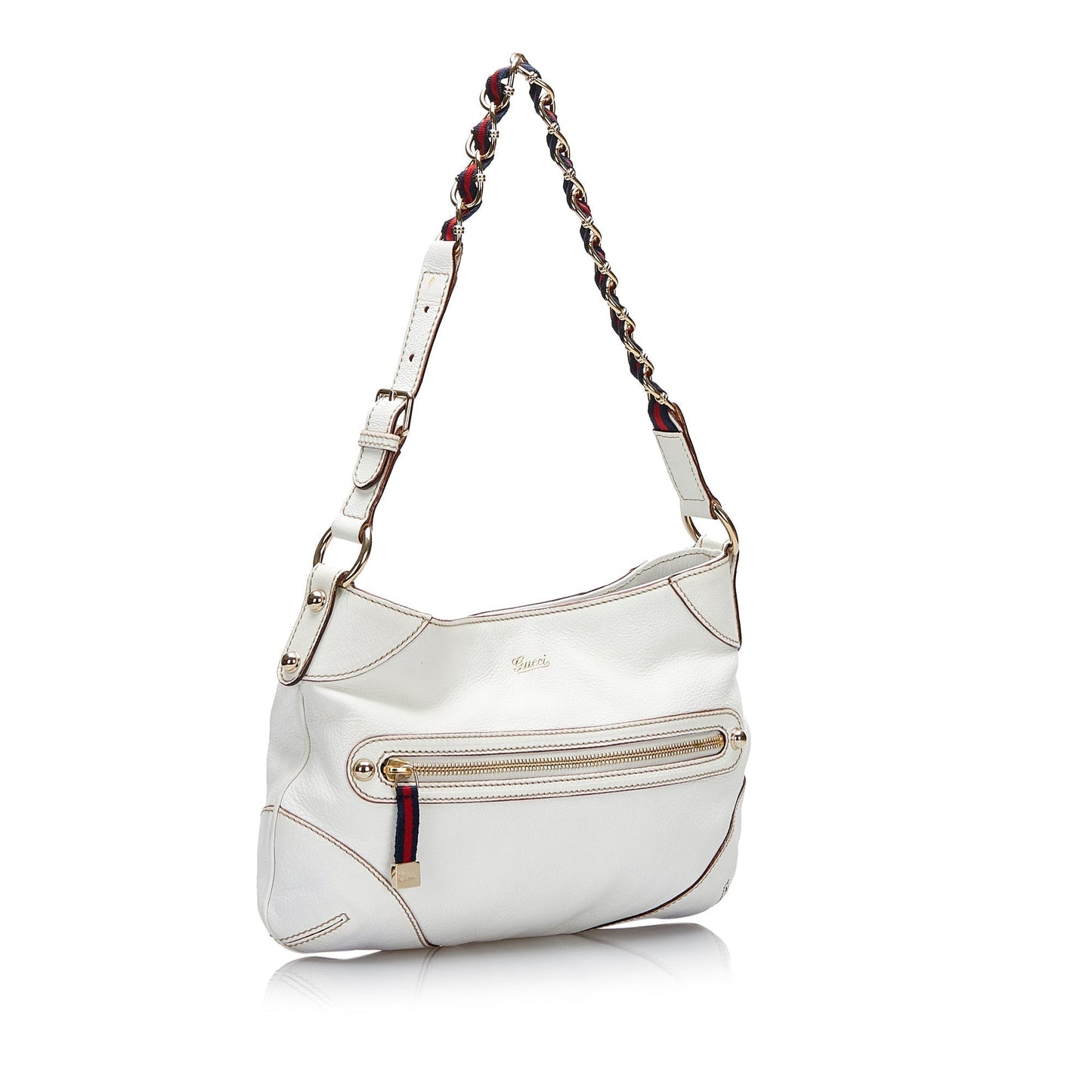 Gucci Leather Chain Shoulder Bag Style 14