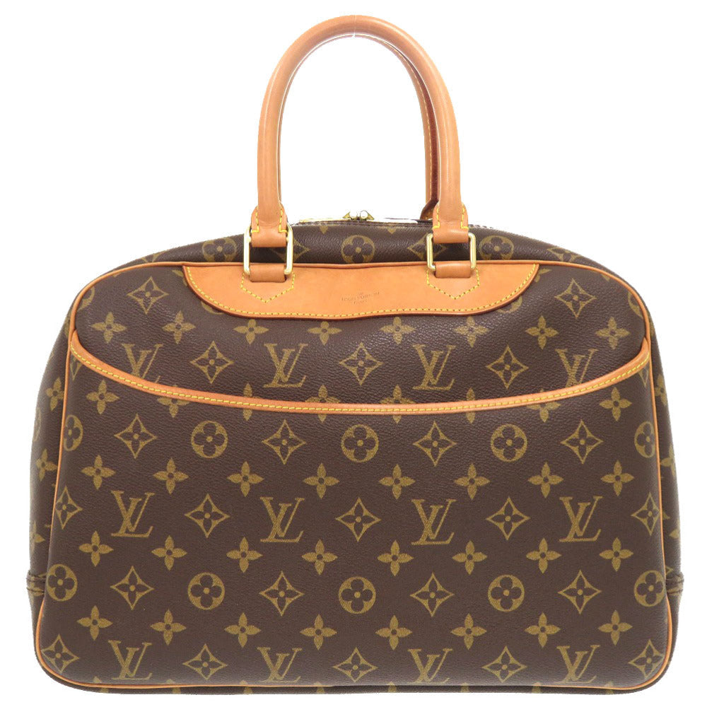 LOUIS VUITTON Handbag Monogram canvas Brown Monogram Deauville Women(Unisex)
