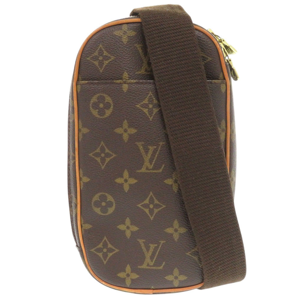 LOUIS VUITTON Sling bag Monogram canvas Brown Monogram Pochette Gange mens(Unisex)