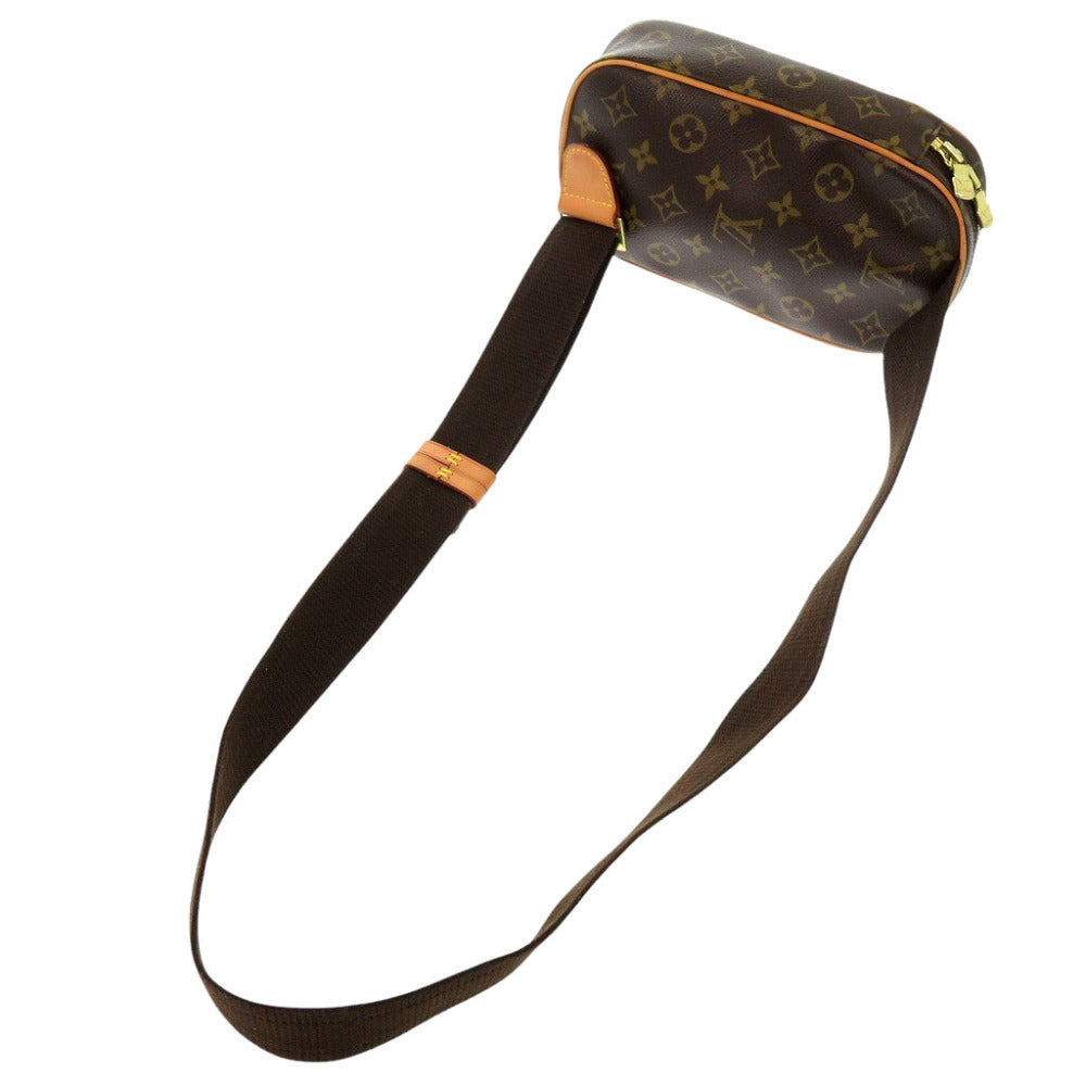LOUIS VUITTON Sling bag Monogram canvas Brown Monogram Pochette Gange mens(Unisex)