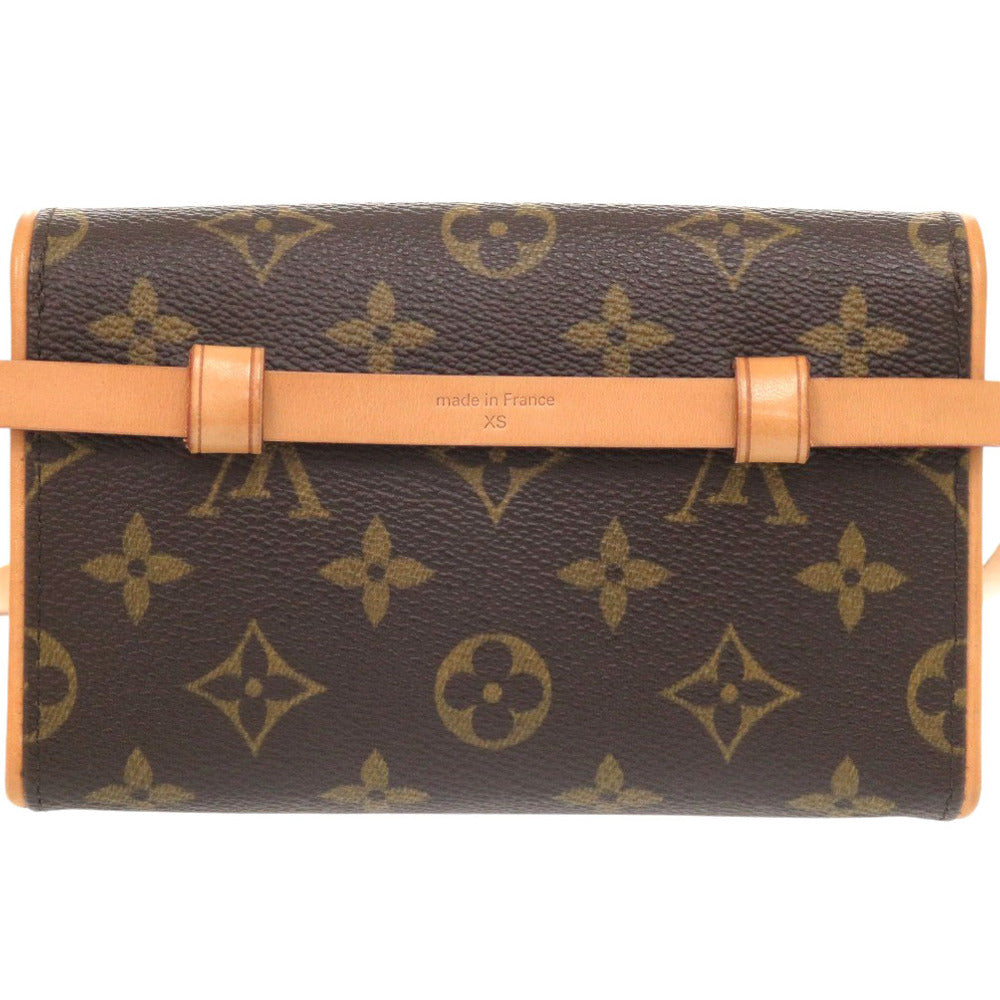 LOUIS VUITTON Waist bag Monogram canvas Brown Monogram Florentine XS Pochette Women XS