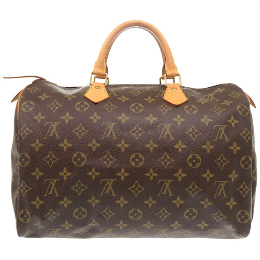 LOUIS VUITTON Handbag M41107 Monogram canvas Brown Monogram Speedy 35 Women