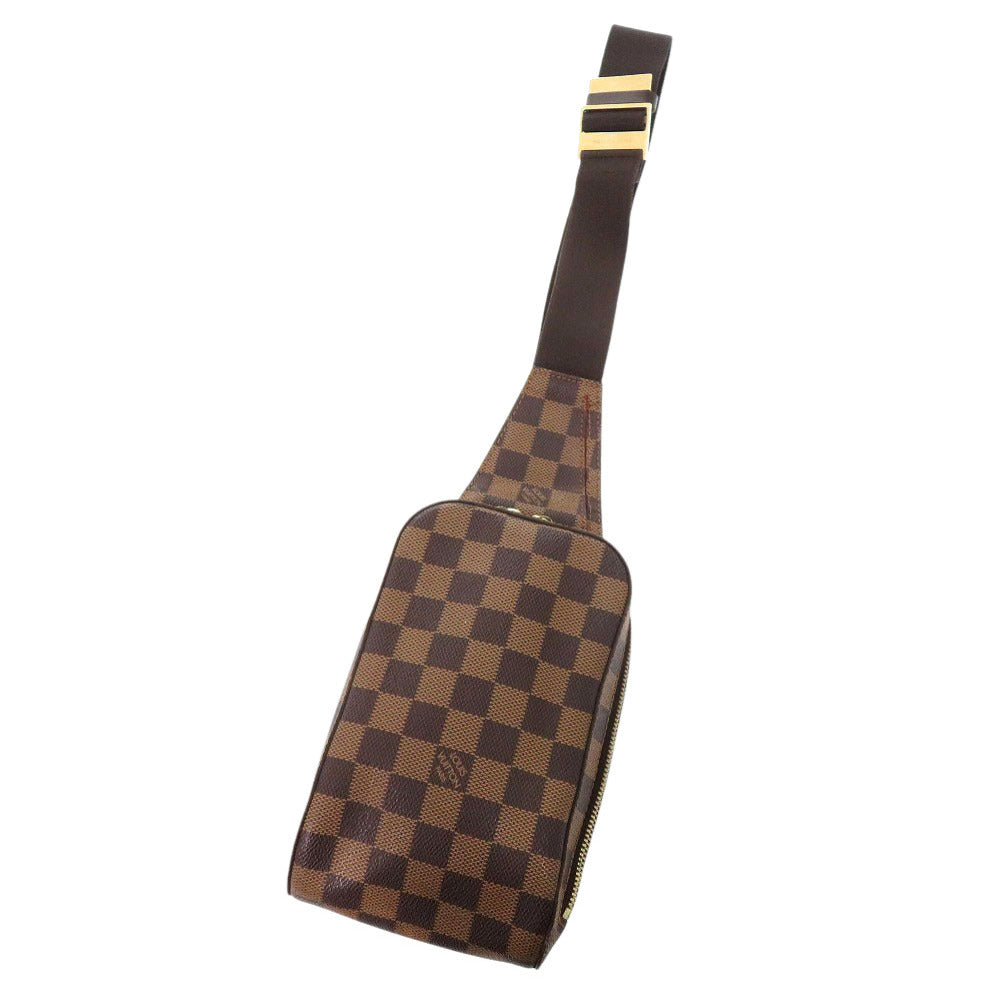 LOUIS VUITTON Sling bag Damier canvas Ebene Damier Geronimos