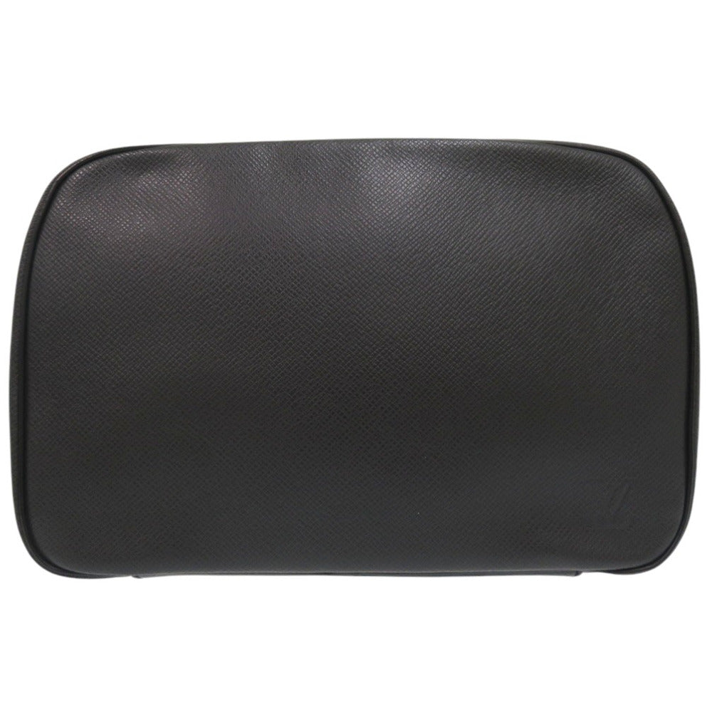 LOUIS VUITTON business bag Taiga black Taiga True Toilet Ardoise business bag pouch mens