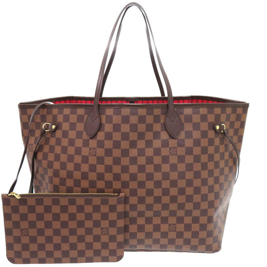 LOUIS VUITTON Tote Bag Damier canvas Brown Damier New Neverfull GM