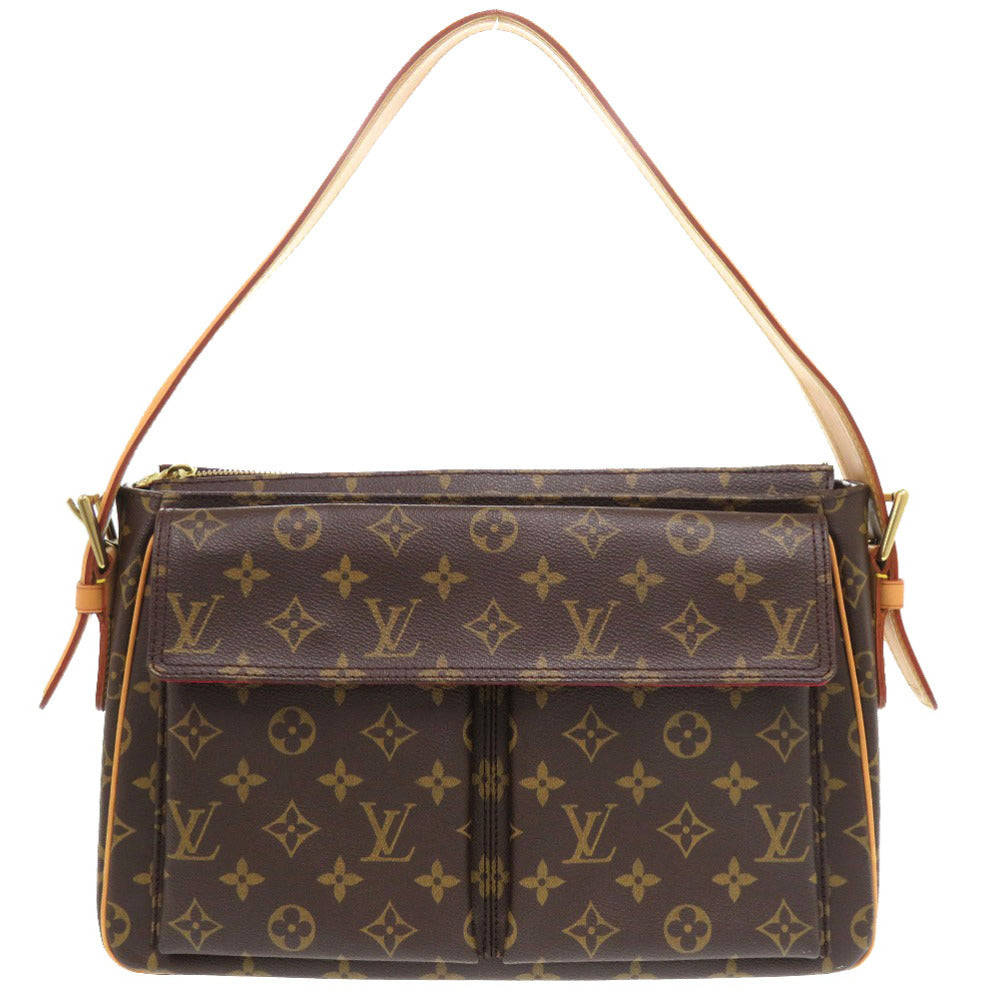 LOUIS VUITTON Shoulder Bag Monogram canvas Brown Monogram Vivasite GM Women
