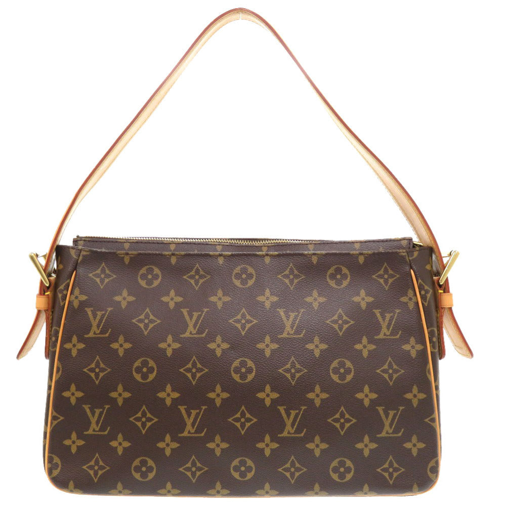LOUIS VUITTON Shoulder Bag Monogram canvas Brown Monogram Vivasite GM Women
